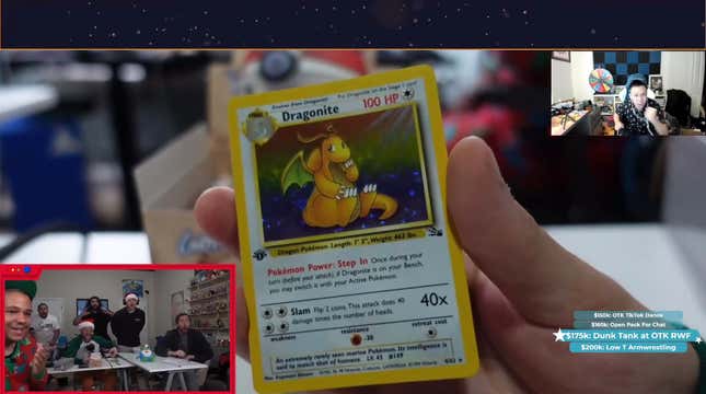 Image for article titled Twitch Streamers Are Opening &#39;90s Pokémon Card Boxes Worth Thousands Of Dollars