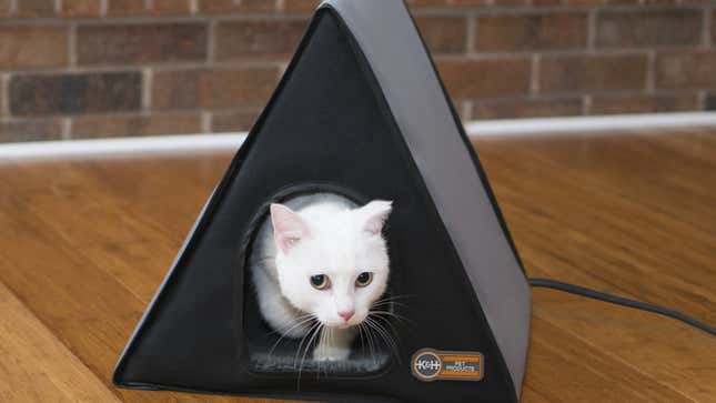 K&amp;H Heated A-Frame Cat House | $37 | Chewy