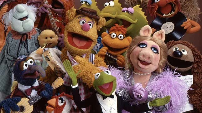The cast of the Muppet Show.