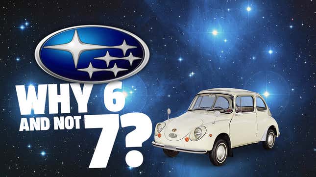 Image for article titled Physicists Finally Have An Answer For Why The Subaru Logo Has Only Six Stars Instead Of Seven