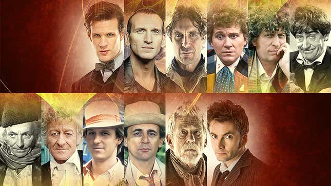 The Twelve Doctors who will form the basis of Big Finish’s relaunch.