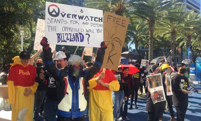 Image for article titled Hong Kong Protests Are Growing Outside Of BlizzCon [Update]