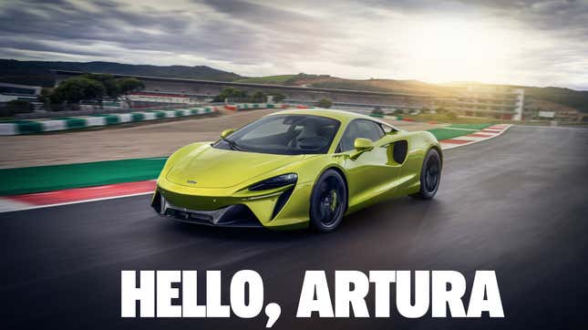 Image for article titled McLaren Shows The World Its 205 MPH Plug-In Hybrid Supercar, The Artura, And It Has No Reverse Gear