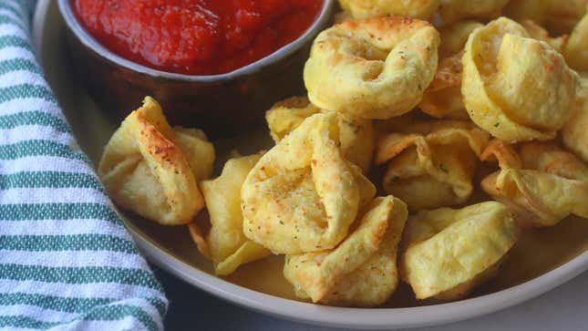 Image for article titled You Should Air Fry Wet Tortellini