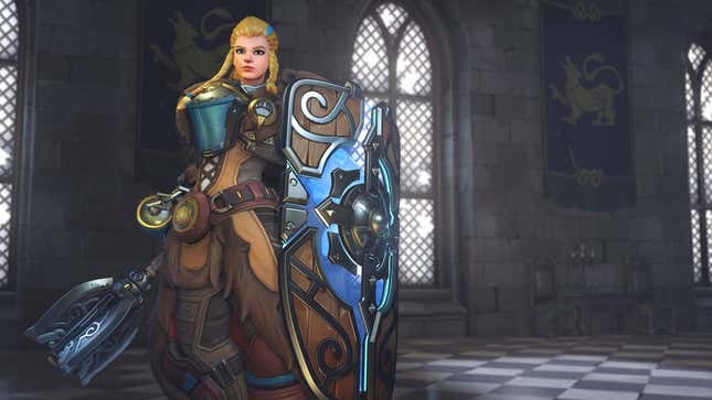 Cosplayer Constructs Stunning Shield For <i>Overwatch</i>'s Brigitte
