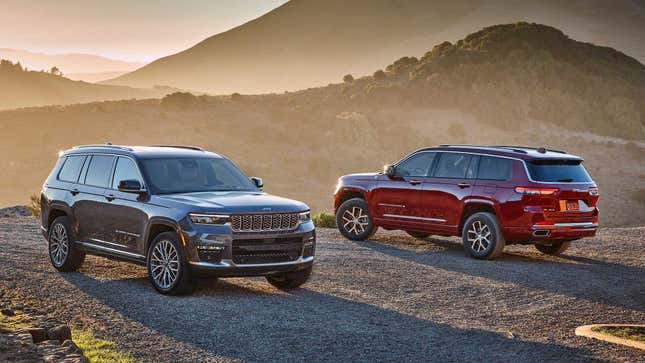 Image for article titled The 2021 Jeep Grand Cherokee L Is The First Three-Row Grand Cherokee Ever. It's About Damn Time