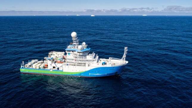 El buque oceanográfico R/V Investigator