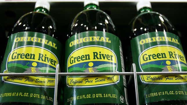 Image for article titled It&#39;s easy being green: An appreciation of Green River soda