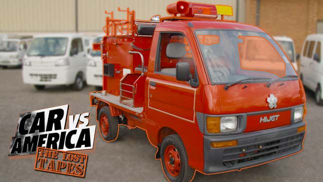 We Drove One Of The Smallest Fire Trucks In The World and It Ruled
