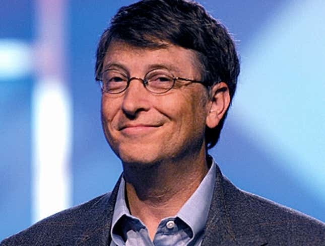 Image for article titled Bill Gates&#39; Wife Worried He&#39;s Lying In A Ditch Full Of Money Somewhere