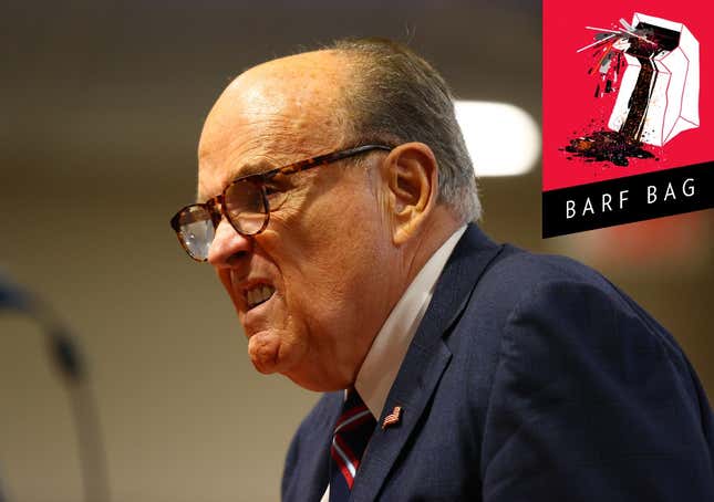 Image for article titled It Would Appear That Rudy Giuliani Is Going to Live
