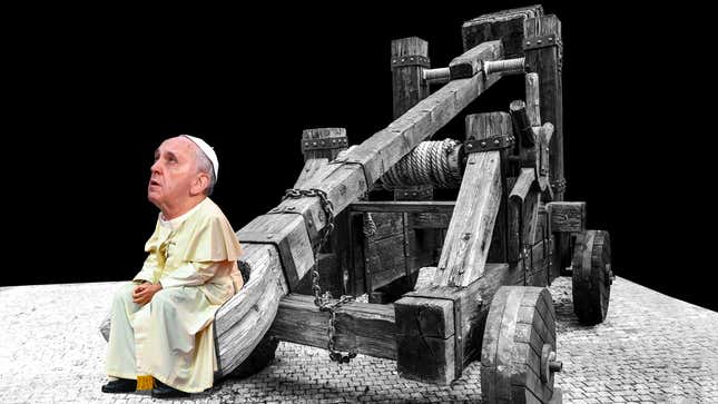 Image for article titled Pope Thrower Is The 2019 Name Of The Year