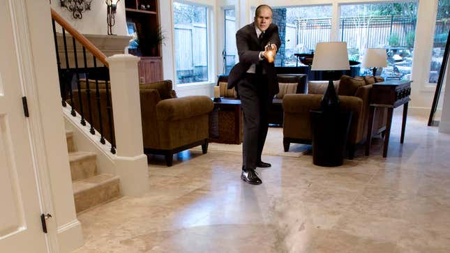 Image for article titled Secret Service Opens Fire On Section Of Slippery Floor That Attempted To Take Out President Carter