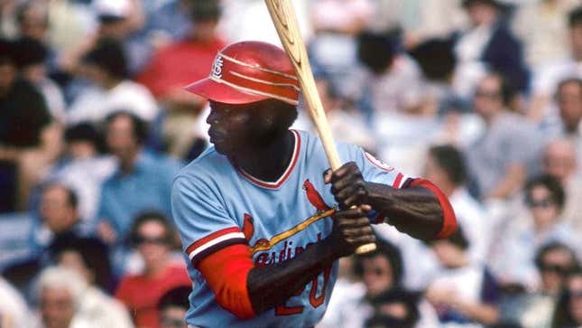 Image for article titled Panicked Sabermetricians Forced To Rethink Entire Sport After Discovering They Missed At Bat From Lou Brock On August 3, 1975