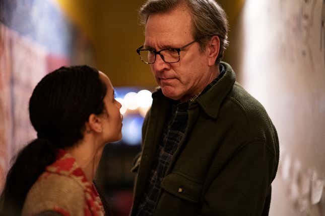 Zoë Kravitz and Martin Donovan