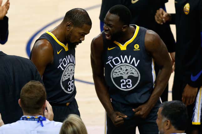 Image for article titled Draymond Green Airs Out Kevin Durant After ESPN&#39;s The Last Dance Had Him Feeling Some Kinda Way