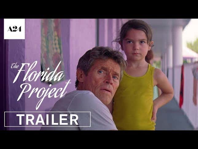 Willem Dafoe plays a good guy for once in <i>The Florida Project </i>trailer