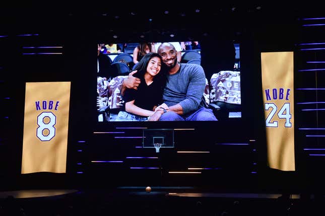 Gianna Bryant and Kobe Bryant were honored during the In Memoriam onstage during the 51st NAACP Image Awards, Presented by BET, at Pasadena Civic Auditorium on February 22, 2020.