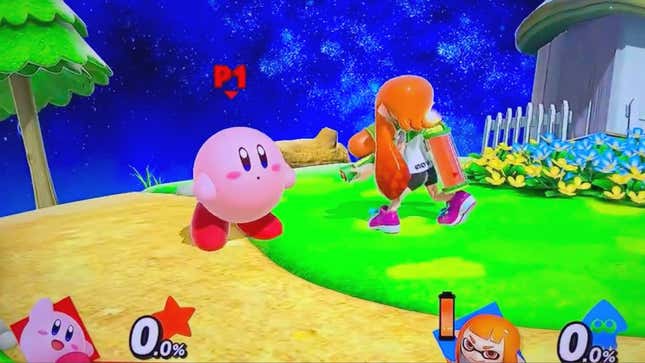 Image for article titled Review: ‘Super Smash Bros. Ultimate’ Sunk By Unforgivable Inclusion Of Kirby, One Of The Most Offensive Harmful Stereotypes To Ever Appear In Popular Entertainment