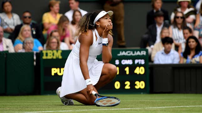 Image for article titled Sad Naomi Osaka Is The Saddest Sight In Tennis