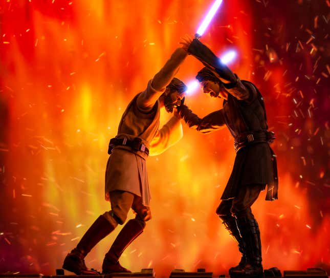 Imagen para el artículo titulado Esta cuenta de Instagram crea imágenes increíbles de Star Wars con los juguetes de la saga