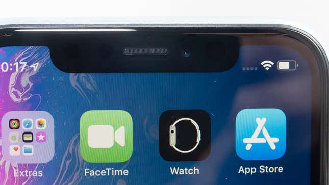 The notch is nice, but the lower pixel density on the LCD display is noticeable.