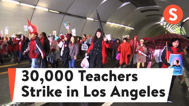 On the Picket Line With the LA Substitute Teachers Who Refused to Scab<em></em>