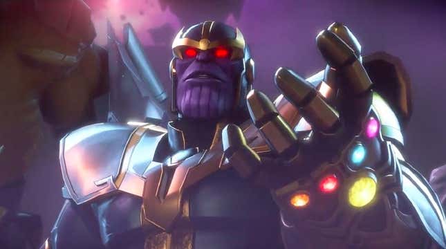 Thanos threatens the cosmos once more in Marvel Ultimate Alliance 3.
