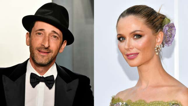 Image for article titled Adrien Brody &amp; Georgina Chapman Are Dating????