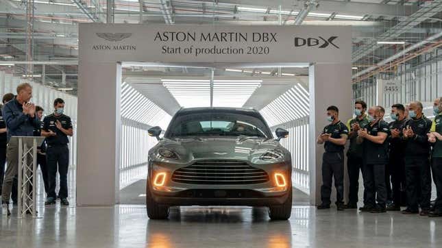 Image for article titled Aston Martin Desperately Needs The DBX To Be A Hit