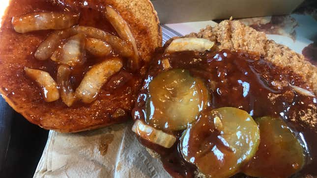 Image for article titled McDonald’s Spicy BBQ Chicken Sandwich earns participation trophy
