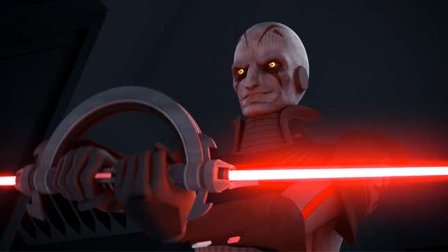 Nice lightsaber you got there, Inquisitor.