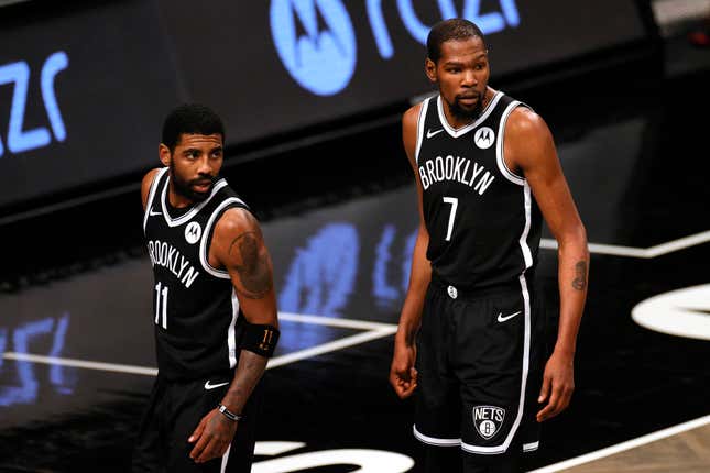 Image for article titled No Harden, No Problem; Brooklyn Nets Take 2-0 Series Lead After 39-Point Drubbing