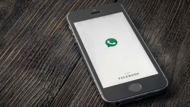 Image for article titled Stop the Spread of Bad Information by Adopting WhatsApp&#39;s Policy