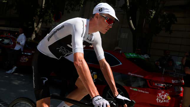 Image for article titled Chris Froome Will Miss Tour De France After He Crashes Into Wall, Breaks His Leg [Update]