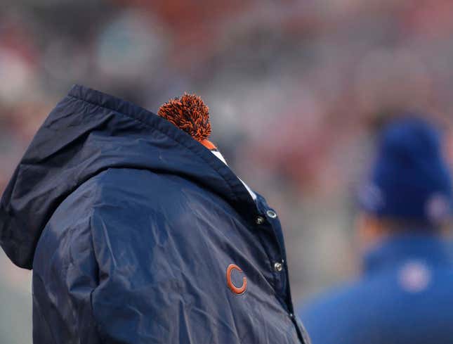 Image for article titled Jay Cutler Disappears Into Folds Of Winter Coat
