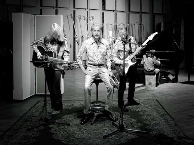 Image for article titled The TuckScreen: Can't Wait To See Joe Biden's Band Play The Superbowl