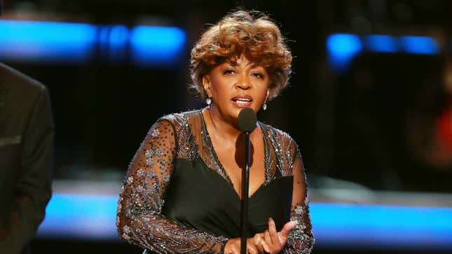 Anita Baker accepts the Lifetime Achievement Award onstage at the 2018 BET Awards at Microsoft Theater on June 24, 2018, in Los Angeles, California.