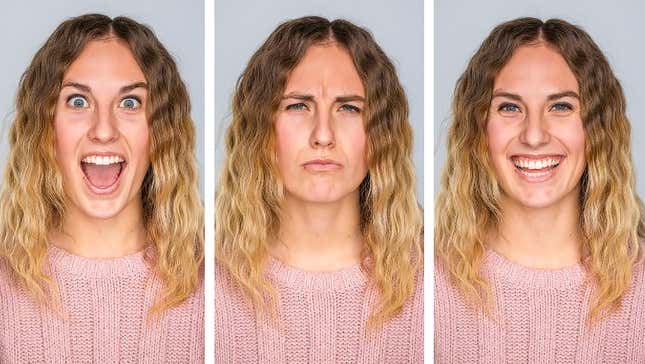 Image for article titled How Making a Funny Face Could Boost the Security of Face Unlock Features