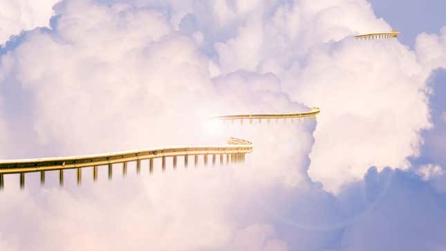 Image for article titled Heaven Adds Guardrail After Fifth Angel Plunges Over Edge