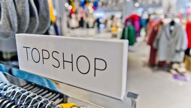 Image for article titled Topshop Closing All U.S. Stores Following Owner&#39;s Sexual Harassment Allegations