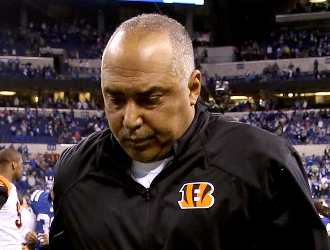 Image for article titled Marvin Lewis Not Sure What He Should Be Learning From Playoff Losses At This Point