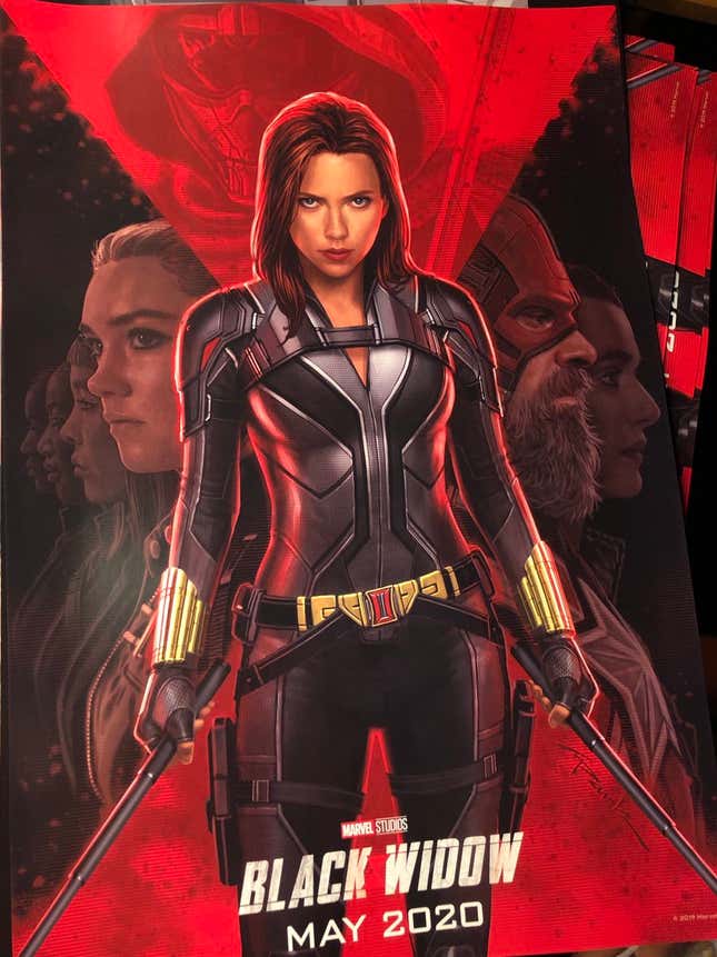 Imagen para el artículo titulado Estos carteles son el primer adelanto de WandaVision, Black Widow y The Falcon and the Winter Soldier