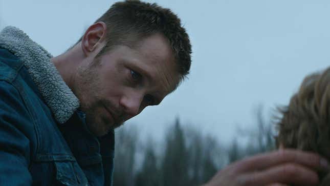 Alexander Skarsgård, seen here in Hold the Dark, will be the personification of evil in The Stand.