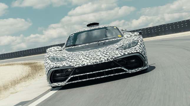Mercedes-AMG Is Still Working On That F1-Powered Street-Legal Hypercar