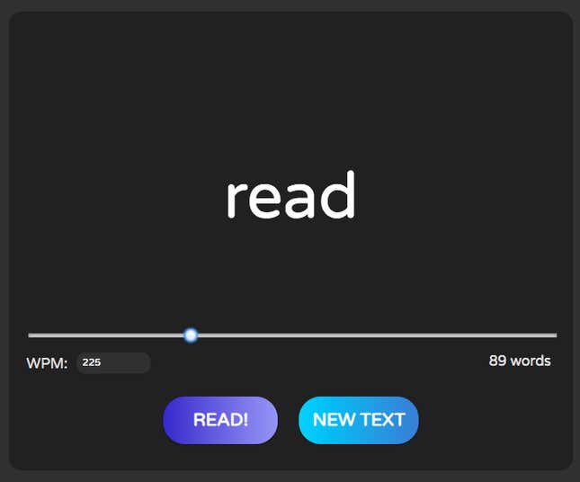 Imagen para el artículo titulado Usa esta web para leer más rápido cualquier texto entendiendo lo que dice