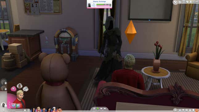 Obrázek pro článek s názvem Mé snahy svádět ponuré reaper v The Sims 4