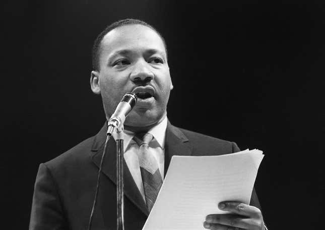 Image for article titled Missouri Newspaper Criticized for Racist Martin Luther King Jr. &#39;I Have a Dream&#39; Caricature Cartoon