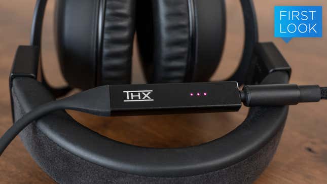 Image for article titled THX&#39;s First Consumer Gadget Is a Tiny Headphone Amp That Will Have You Embracing Wires Again