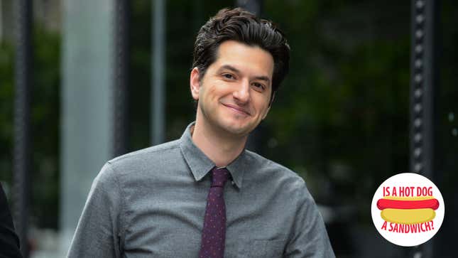 Image for article titled Hey Ben Schwartz, is a hot dog a sandwich?